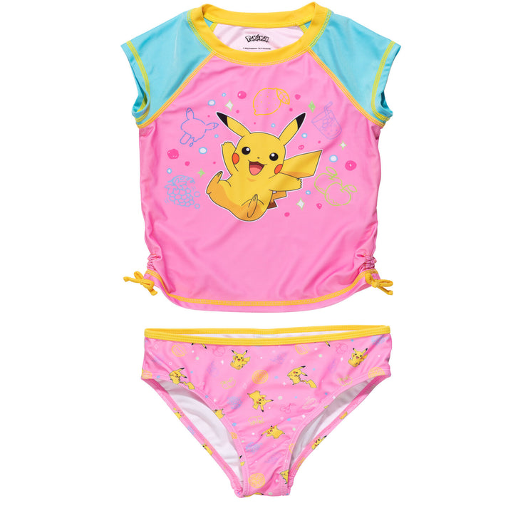 Pokemon Pikachu Rash Guard and Bikini Bottom