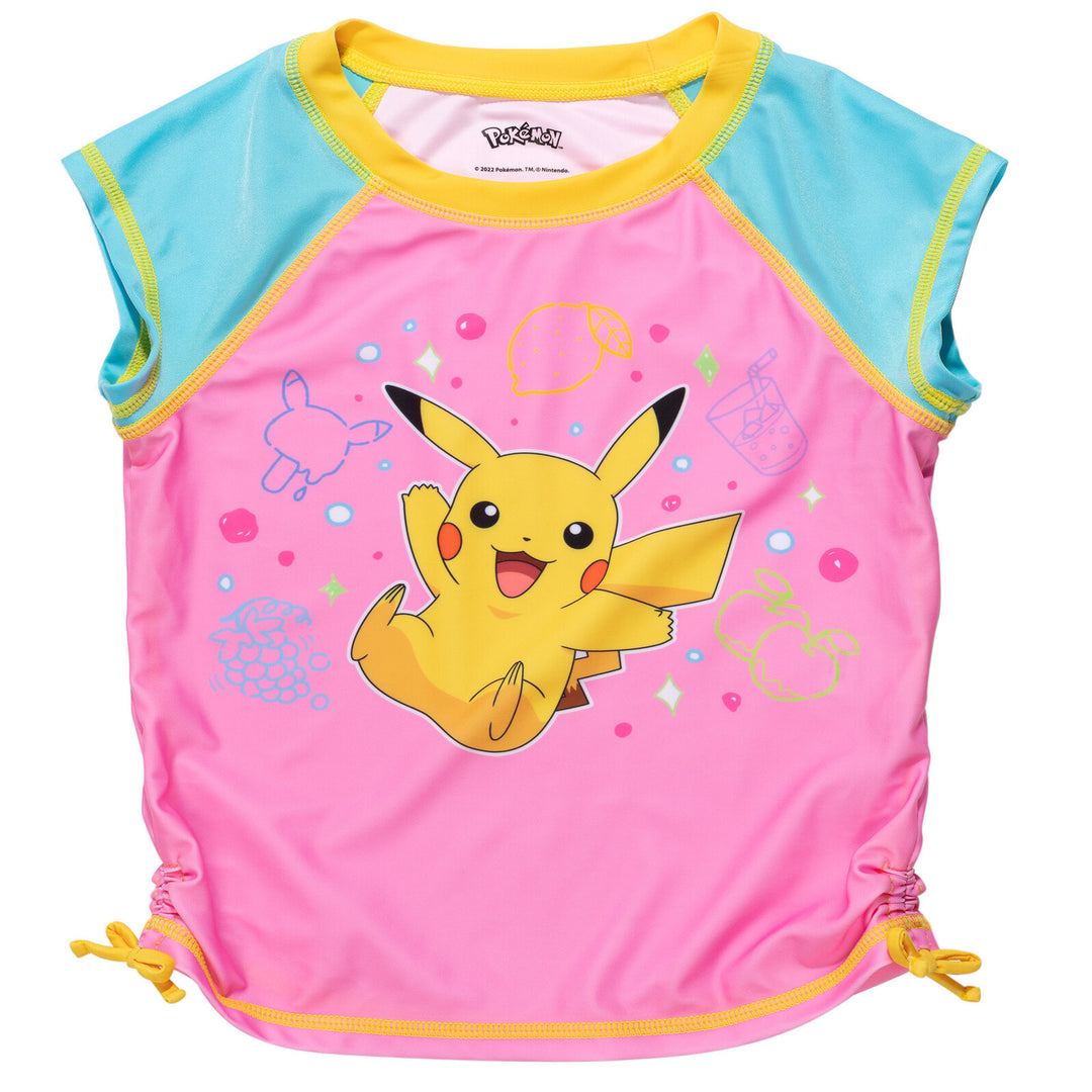 Pokemon Pikachu Rash Guard and Bikini Bottom