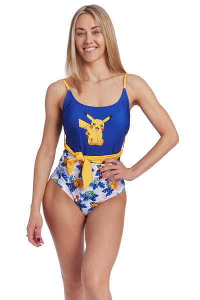 Pokemon Pikachu UPF 50+ One Piece Bathing Suit