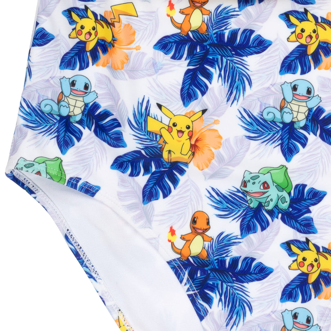 Pokemon Pikachu UPF 50+ One Piece Bathing Suit