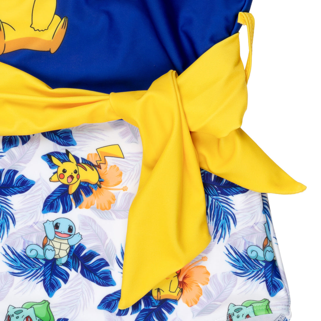 Pokemon Pikachu UPF 50+ One Piece Bathing Suit