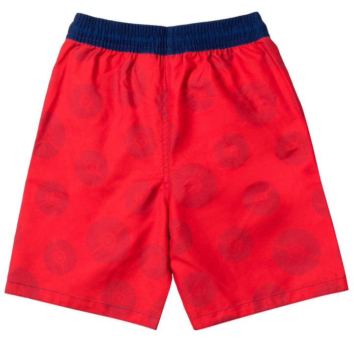 Pokemon Pikachu UPF 50+ Swim Trunks Bathing Suit