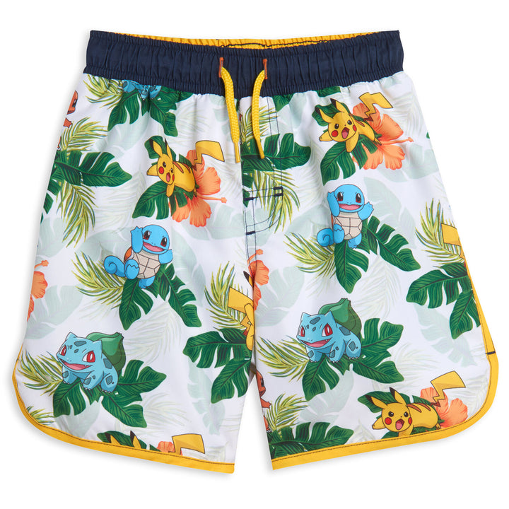 Pokemon UPF 50+ Swim Trunks Bathing Suit