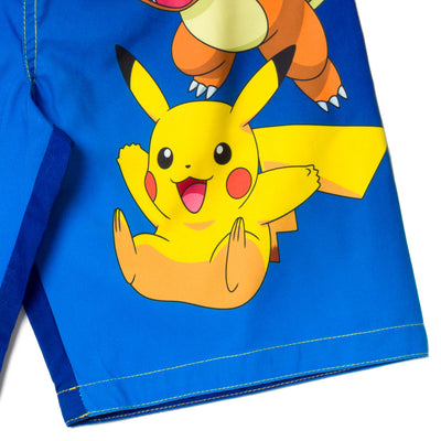 Pokemon UPF 50+ Swim Trunks Bathing Suit