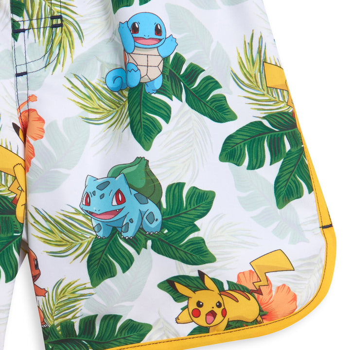 Pokemon UPF 50+ Swim Trunks Bathing Suit