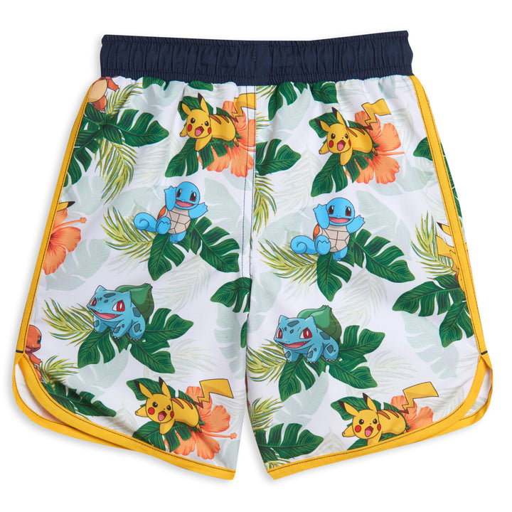 Pokemon UPF 50+ Swim Trunks Bathing Suit