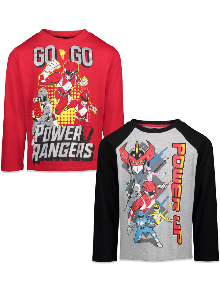 Power Rangers 2 Pack Long Sleeve T-Shirts