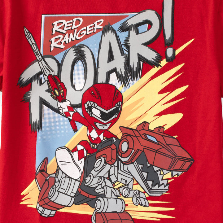 Pack de 3 Power Rangers Camisetas gráficas