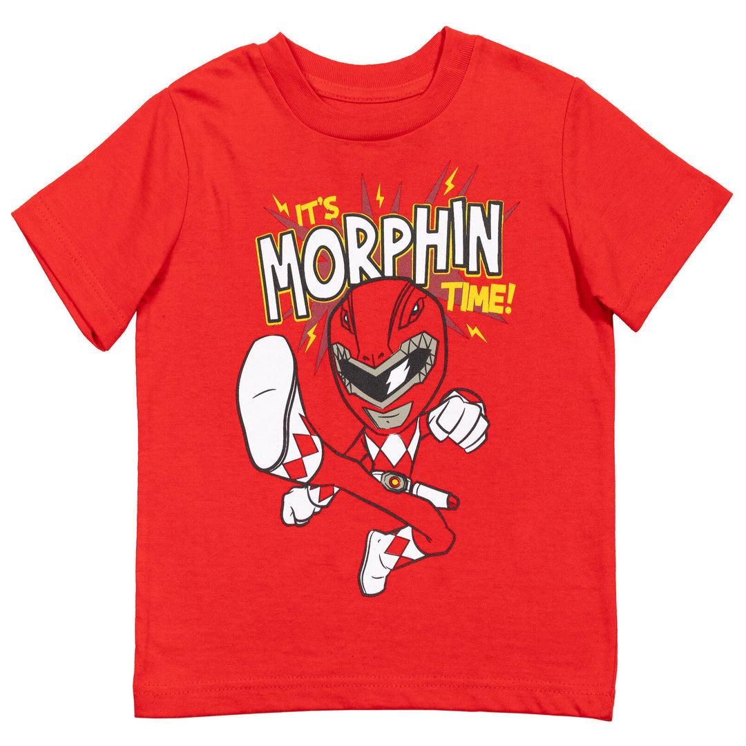 Camiseta gráfica Paquete de 4 Power Rangers