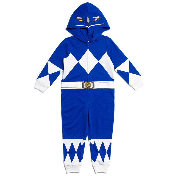 Power Rangers Blue Ranger Zip Up Coverall