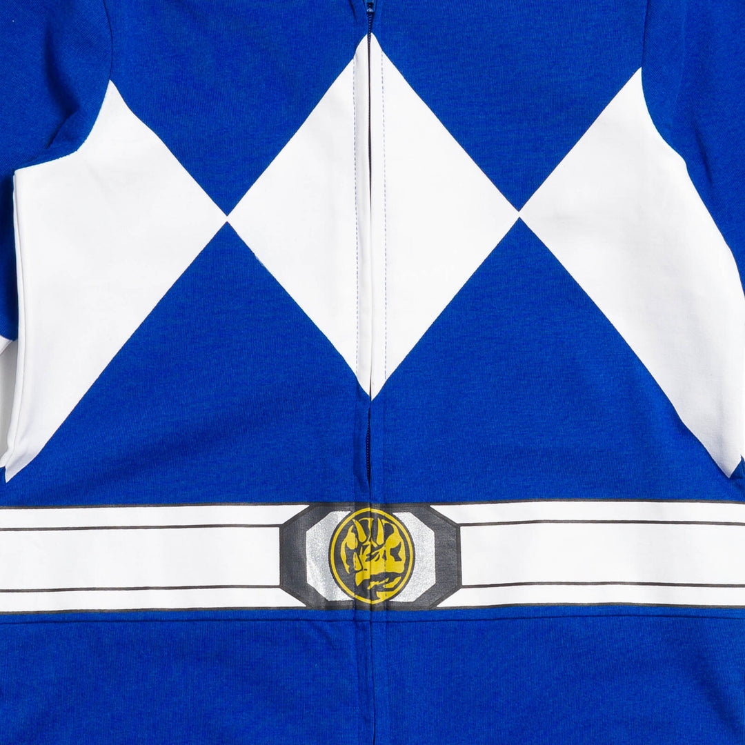 Power Rangers Blue Ranger Zip Up Coverall