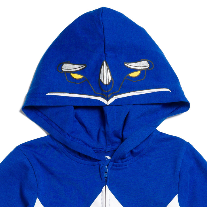 Power Rangers Blue Ranger Zip Up Coverall