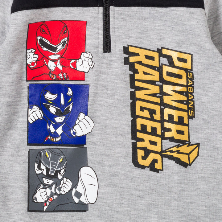 Power Rangers Fleece Half Zip Hoodie