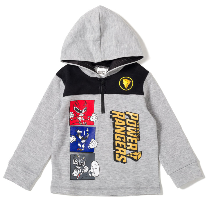 Power Rangers Fleece Half Zip Hoodie