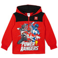 Power Rangers Fleece Half Zip Pullover Hoodie