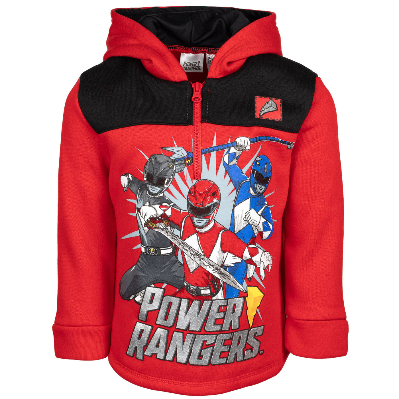 Power Rangers Fleece Half Zip Pullover Hoodie