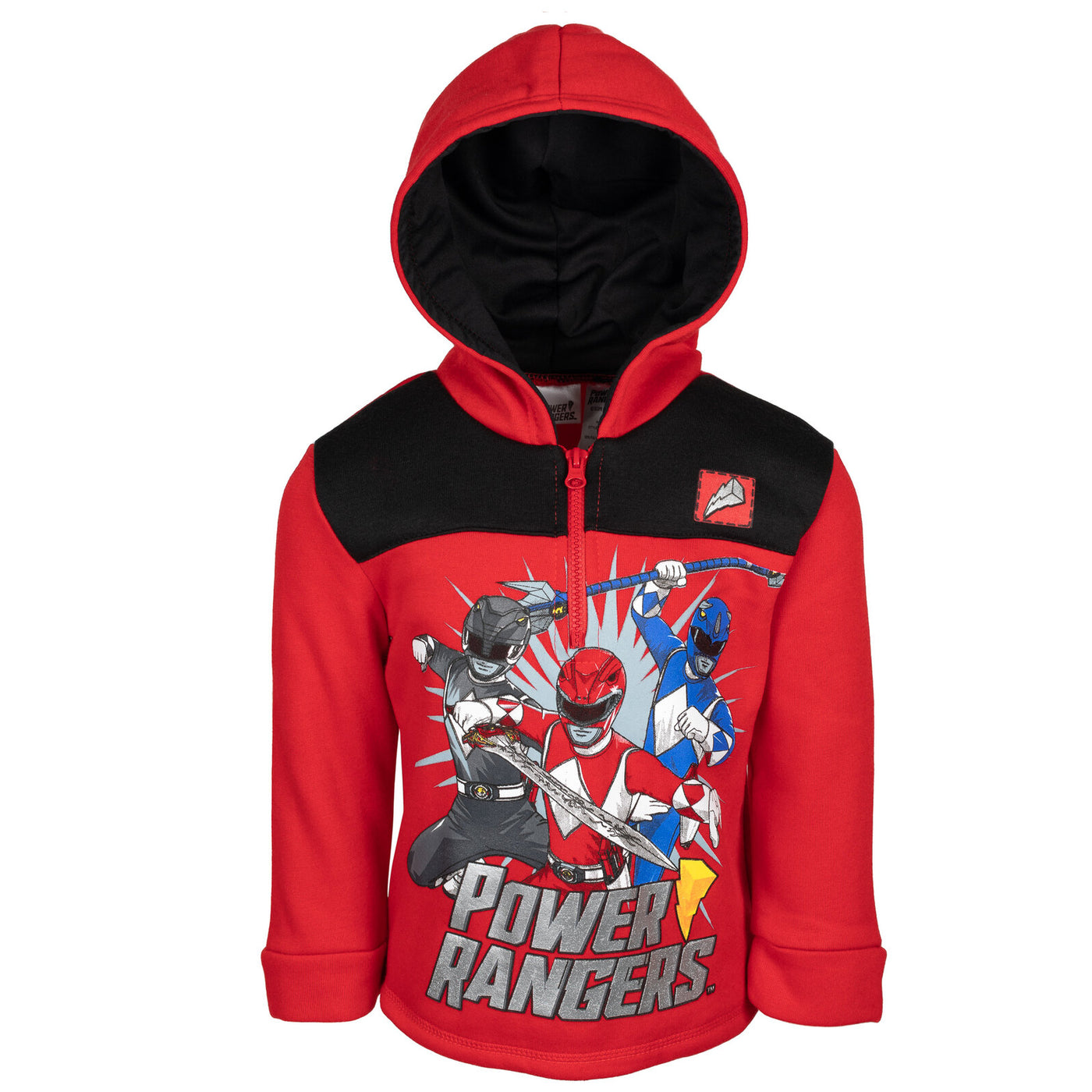 Power Rangers Fleece Half Zip Pullover Hoodie