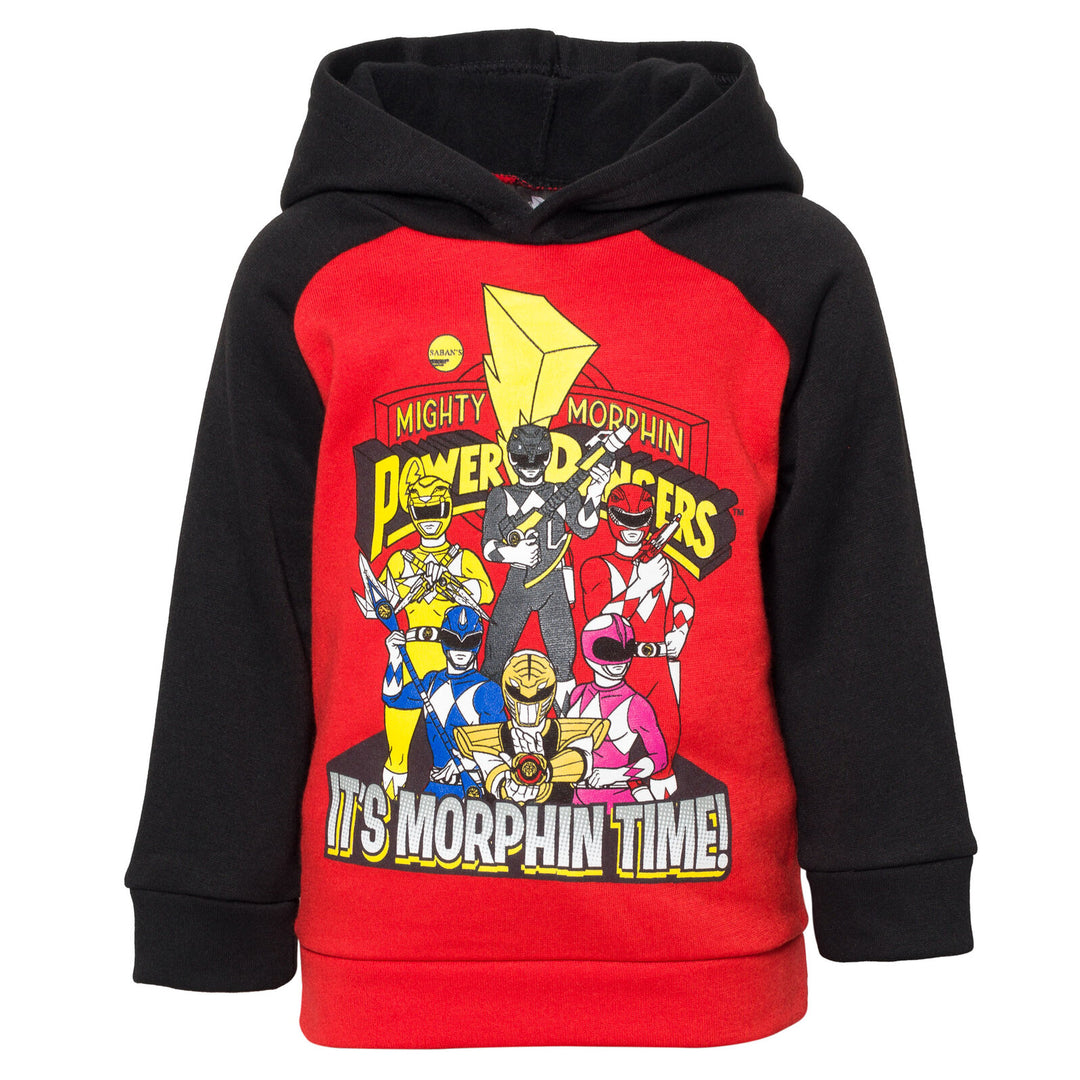 Sudadera con capucha y pantalones de forro polar Power Rangers