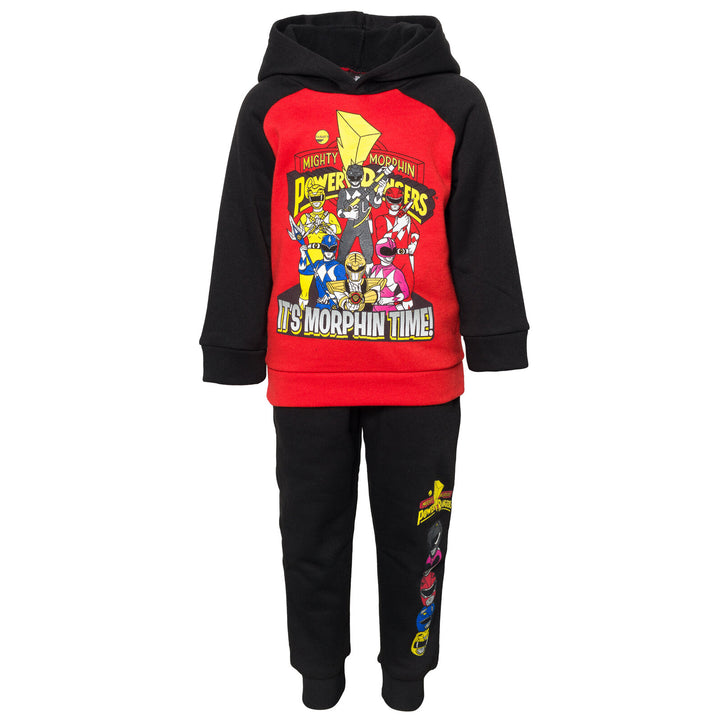 Sudadera con capucha y pantalones de forro polar Power Rangers