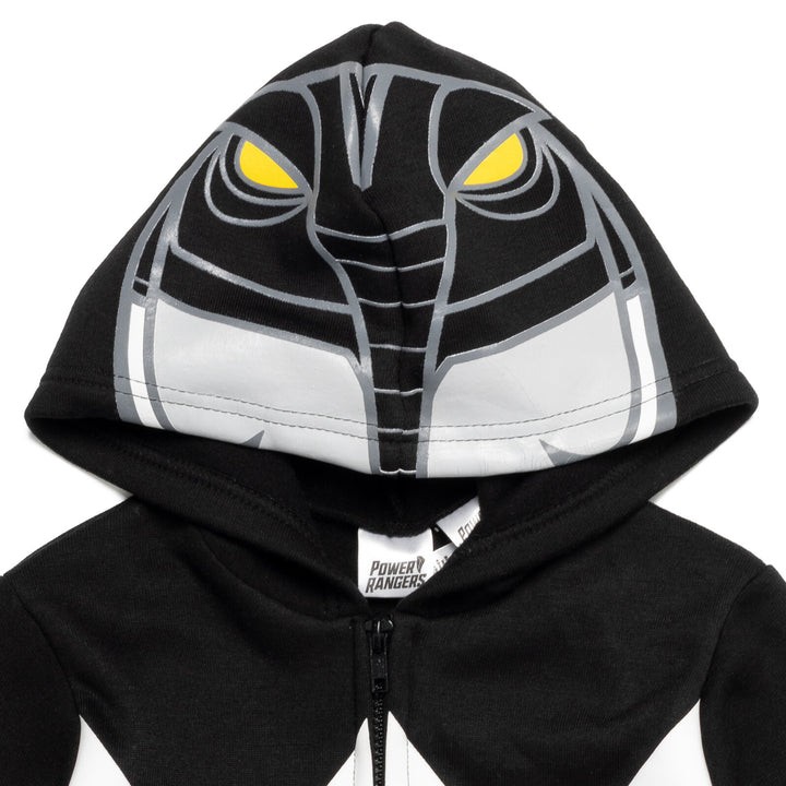 Power Rangers Zach Fleece Zip Up Hoodie