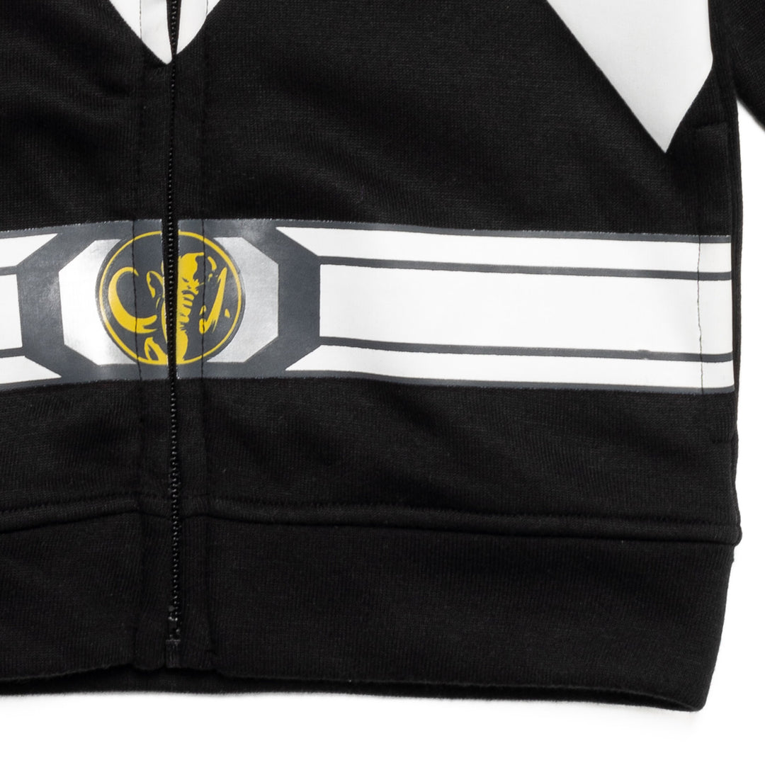 Power Rangers Zach Fleece Zip Up Hoodie