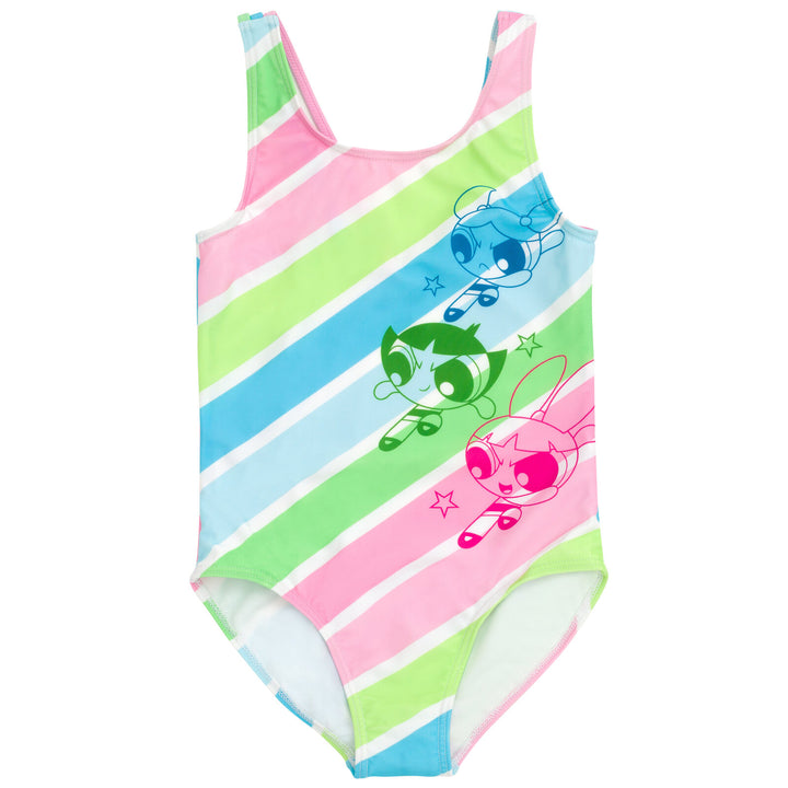 Powerpuff Girls UPF 50+ One Piece Bathing Suit