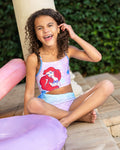 Princess The Little Mermaid One Piece Bathing Suit UPF 50+