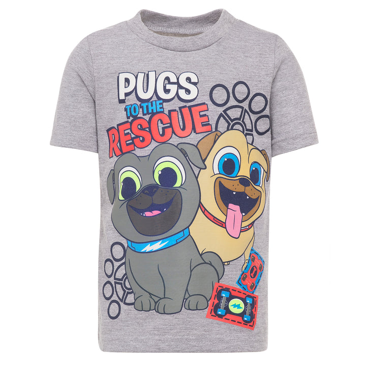 Puppy Dog Pals Athletic T-Shirt Mesh Shorts Outfit Set