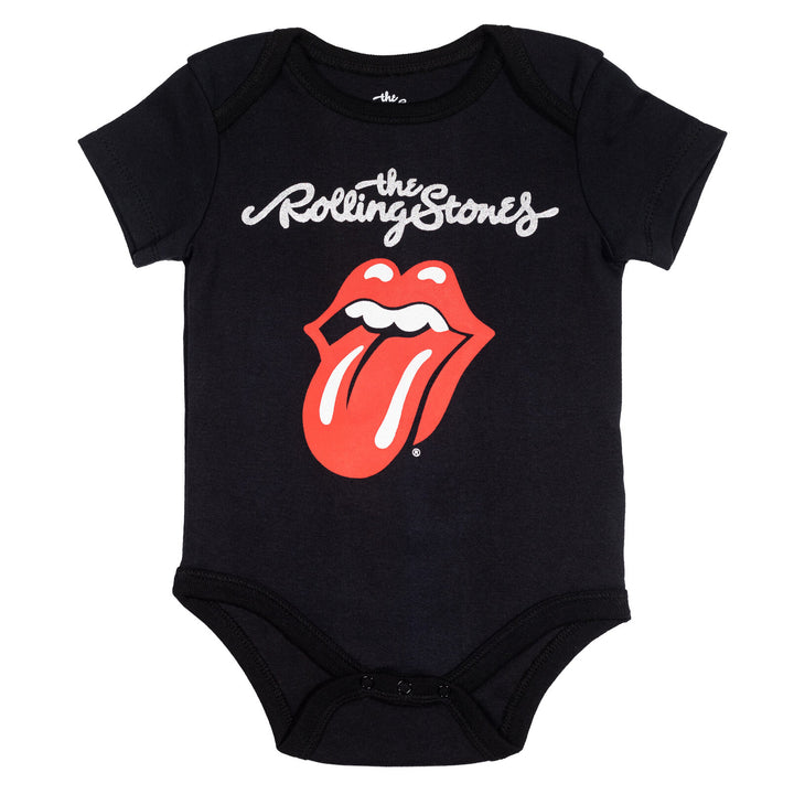 Rolling Stones Rolling Stones Rock Band Short Sleeve Bodysuit