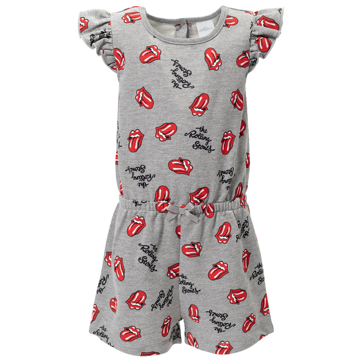 Rolling Stones French Terry Sleeveless Romper