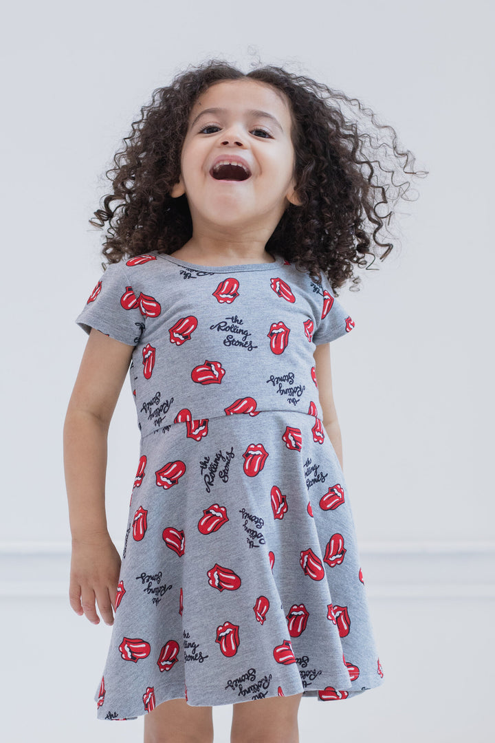 Rolling Stones Short Sleeve Dress