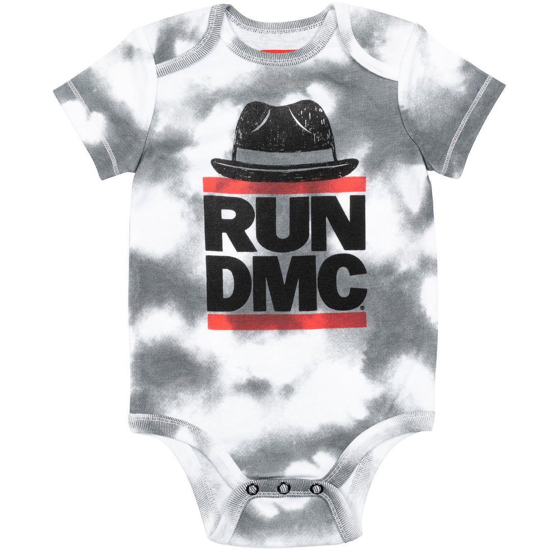 Run DMC 3 Pack Short Sleeve Bodysuits