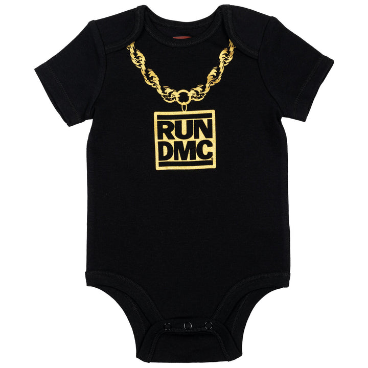 Run DMC 3 Pack Short Sleeve Bodysuits