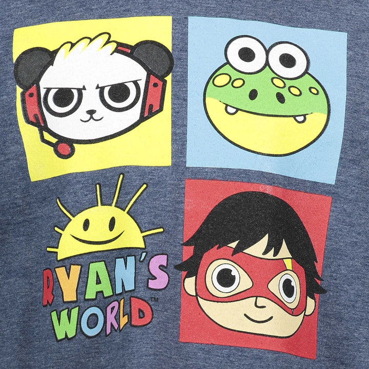 Ryan's World Pack de 2 camisetas gráficas de manga larga