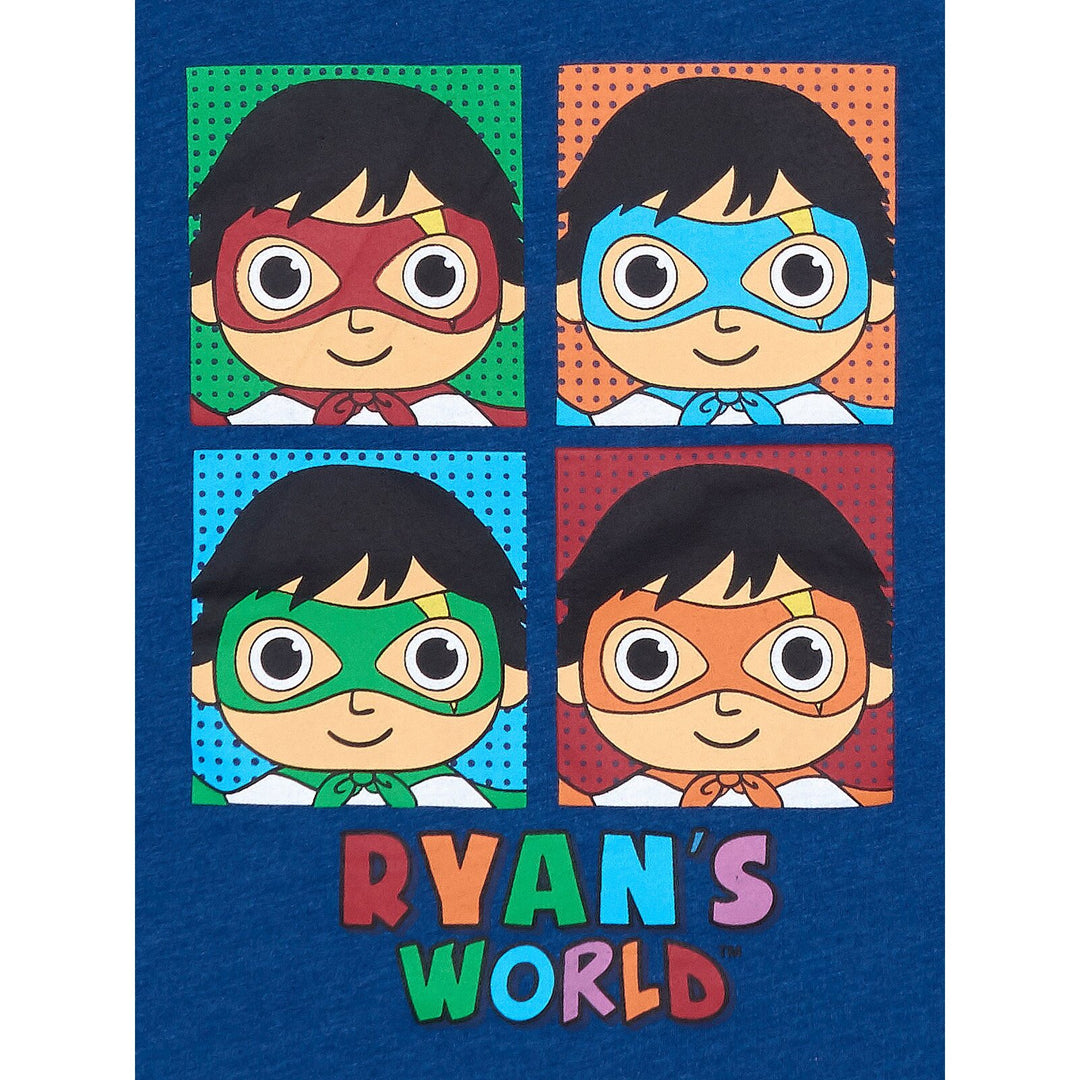 RYANS WORLD Ryan's World Red Titan Superhero 2 Pack Camisetas sin mangas