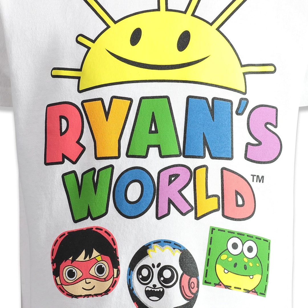 RYANS WORLD Ryan's World Red Titan Superhero 2 Pack Pullover T-Shirts