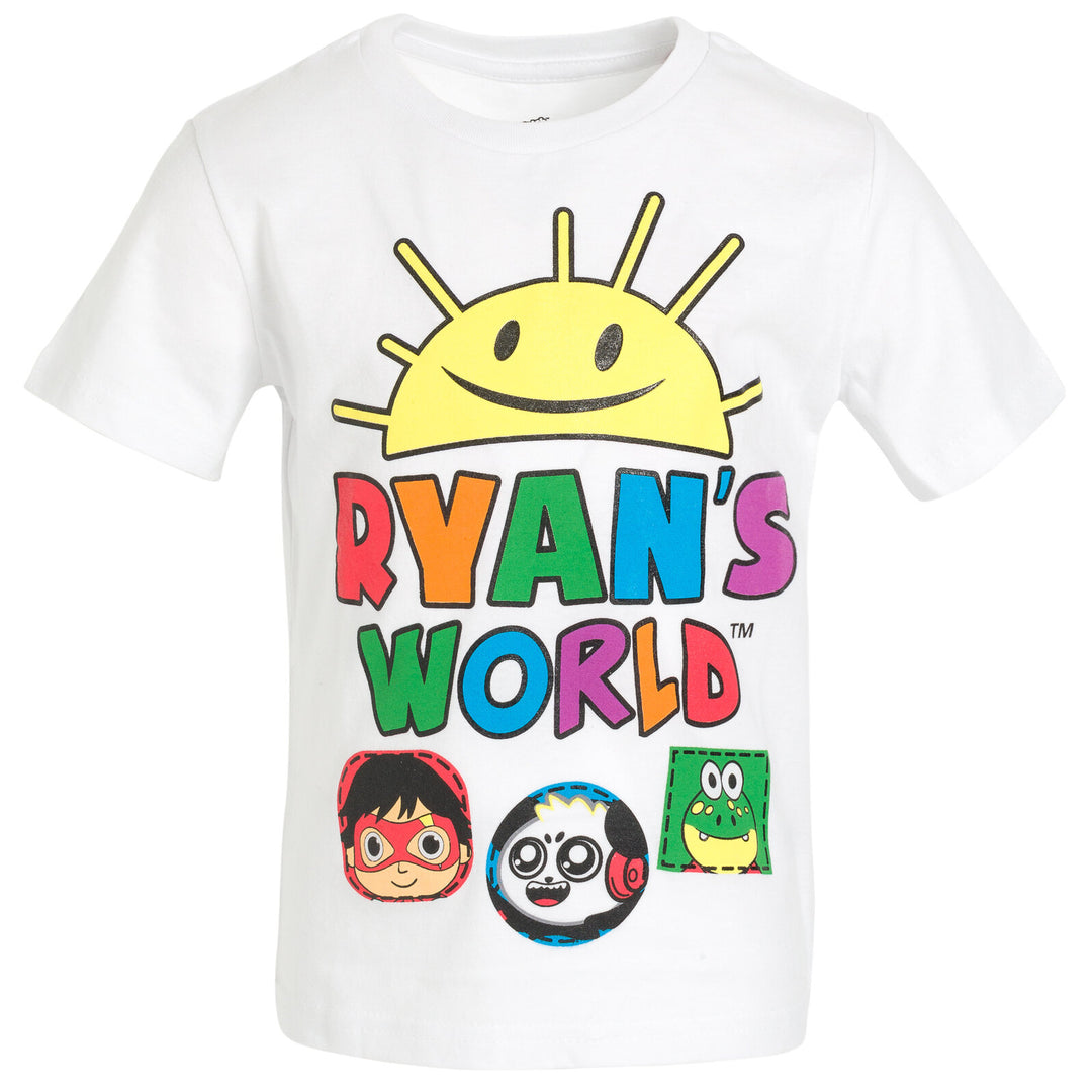 RYANS WORLD Ryan's World Red Titan Superhero 2 Pack Pullover T-Shirts