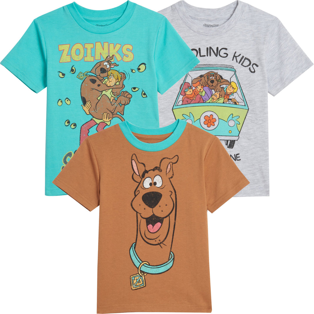 Scooby-Doo Scooby Doo Pack T-Shirts imagikids Baby and Kids