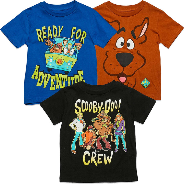 Scooby-Doo Scooby Doo 3 Pack T-Shirts