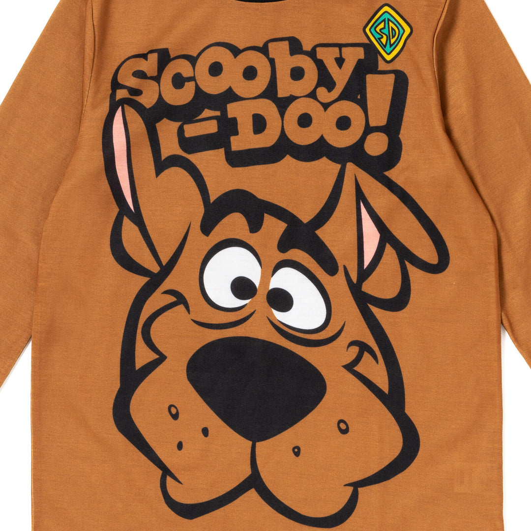Scooby-Doo Ensemble Pyjama Garçon - Bien Ajusté Avec Mystery Machine