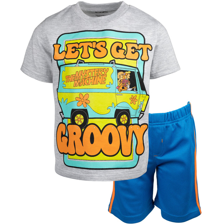 Scooby-Doo Scooby Doo T-Shirt and Mesh Shorts Outfit Set