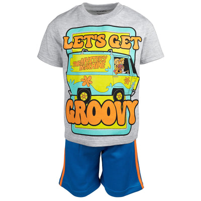 Scooby-Doo Scooby Doo T-Shirt and Mesh Shorts Outfit Set