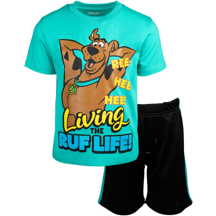 Scooby-Doo Scooby Doo T-Shirt and Mesh Shorts Outfit Set