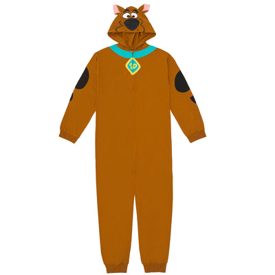 Scooby-Doo Scooby Doo Zip Up Cosplay Costume Coverall