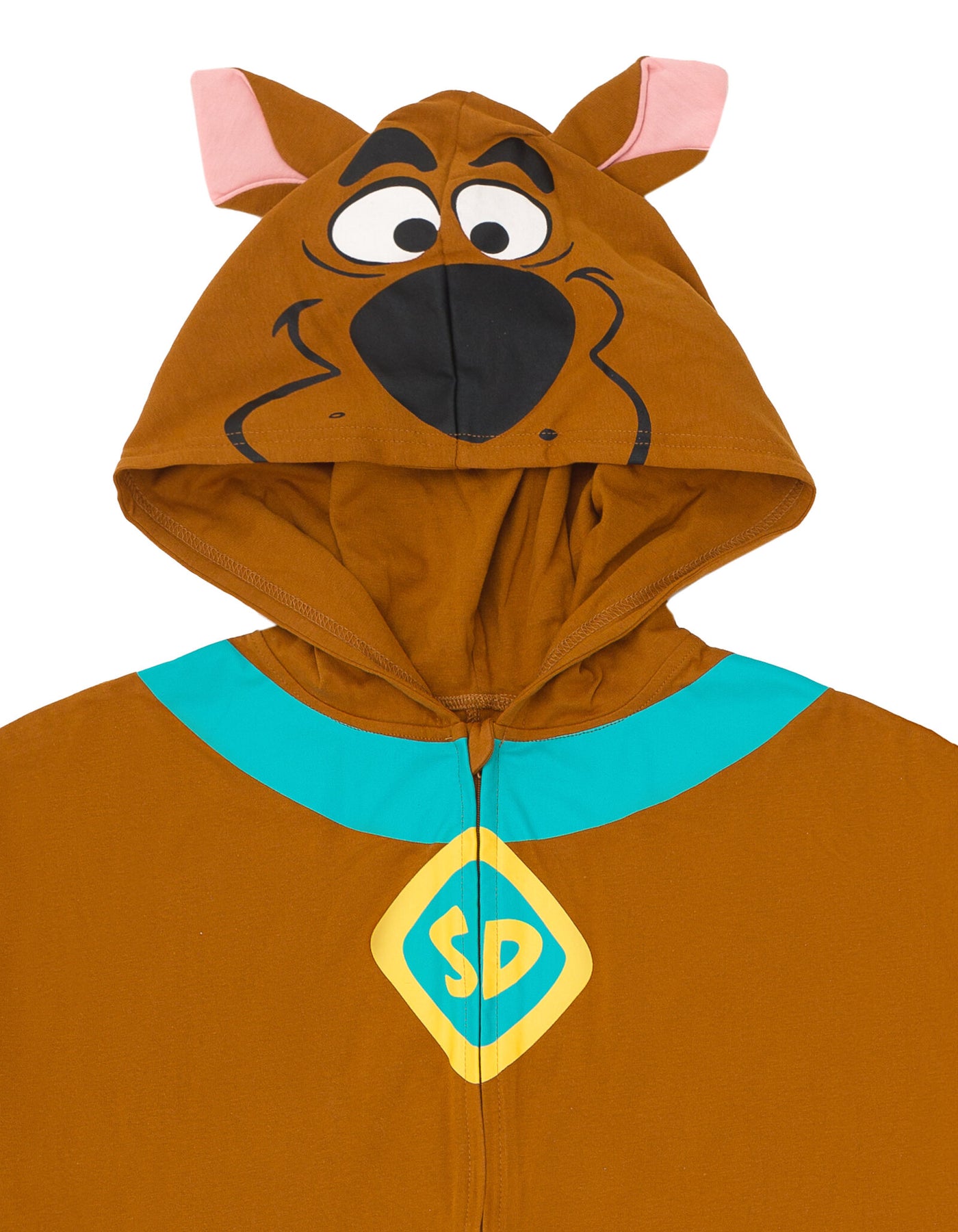 Scooby-Doo Scooby Doo Zip Up Cosplay Costume Coverall