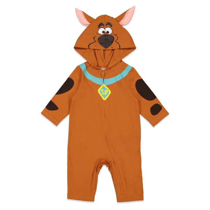 Scooby-Doo Scooby Doo Zip Up Cosplay Coverall Tail