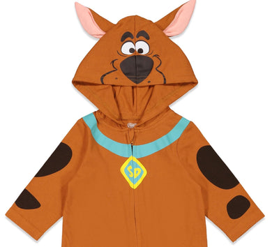 Scooby-Doo Scooby Doo Zip Up Cosplay Coverall Tail