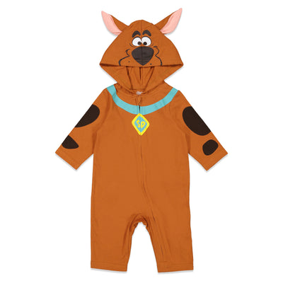 Scooby-Doo Scooby Doo Zip Up Cosplay Coverall Tail