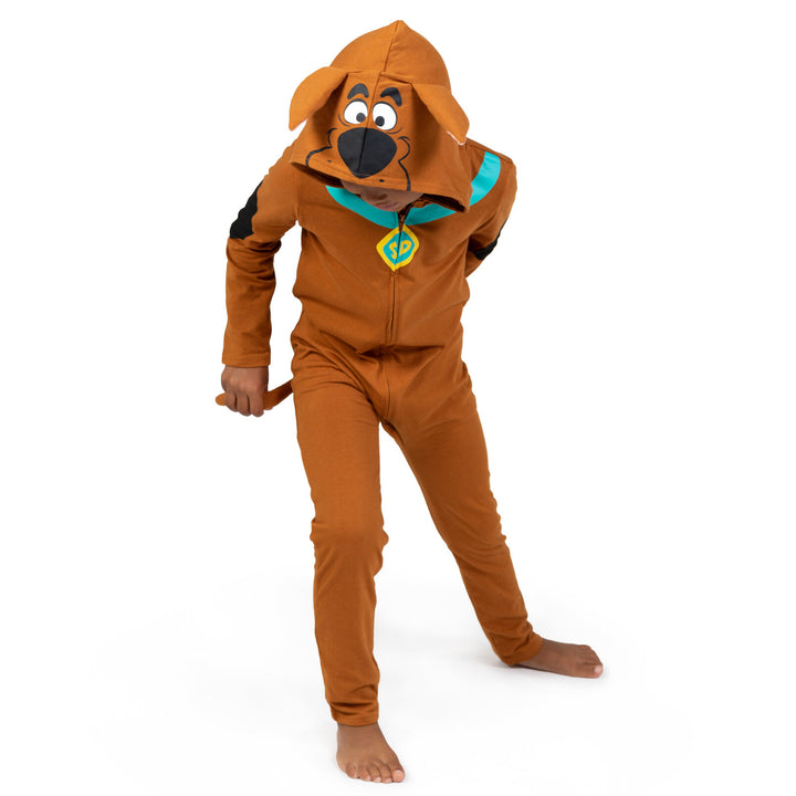 Scooby-Doo Scooby Doo Zip Up Cosplay Coverall Tail