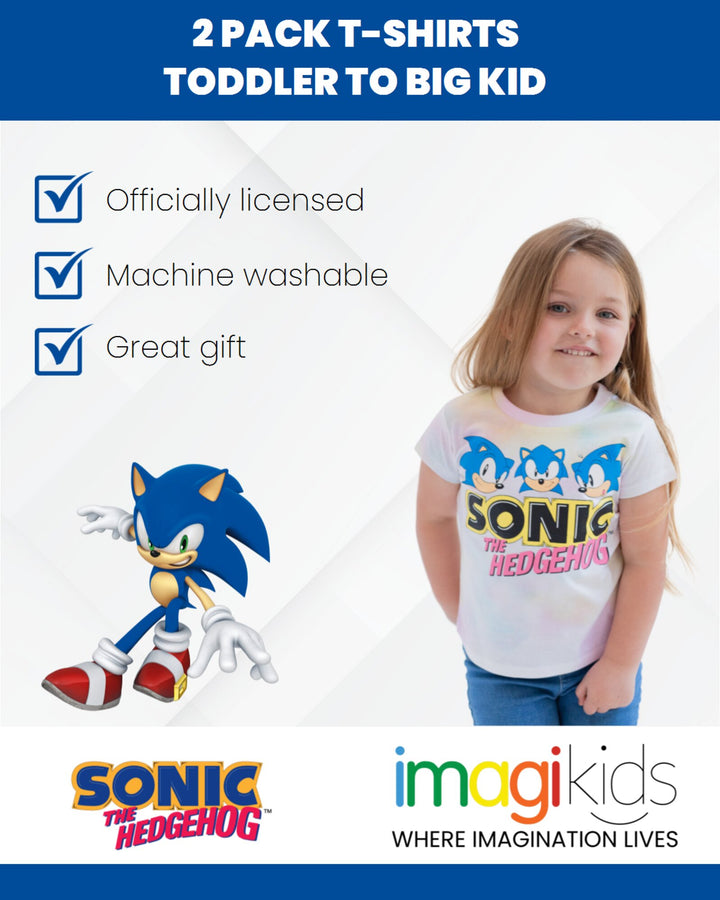 Pack de 2 camisetas de SEGA Sonic the Hedgehog